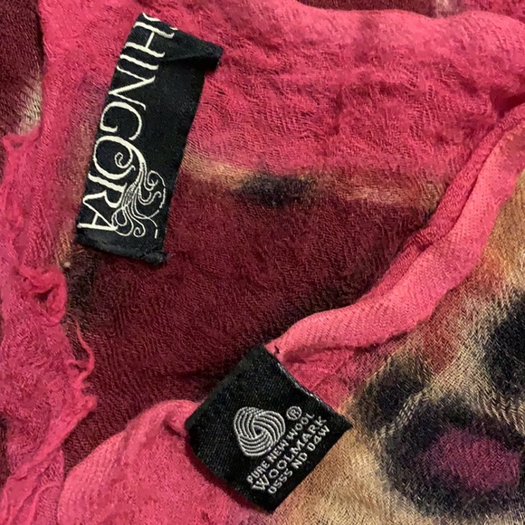 Made in India wool scarf - Picture 4 of 4